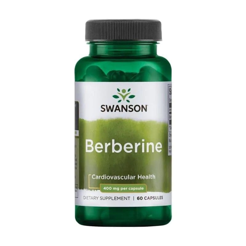 Berberin Swanson, 400 mg (60 kapsula)