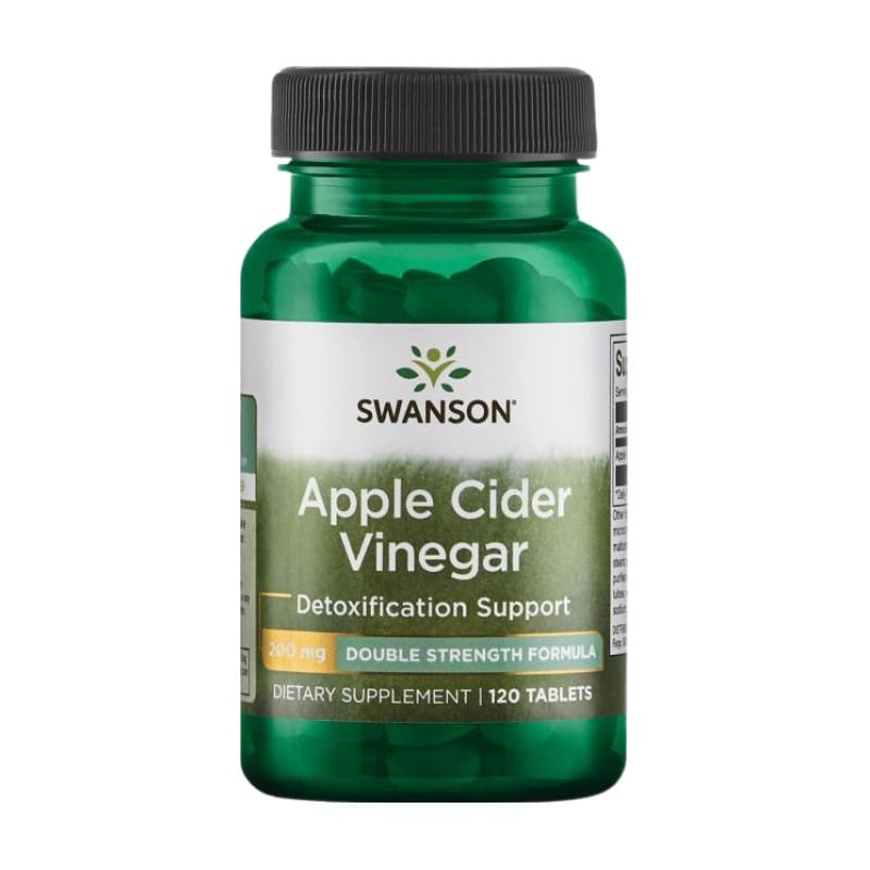 Jabučni ocat - Apple Cider Vinegar Swanson, 200 mg (120 kapsula)