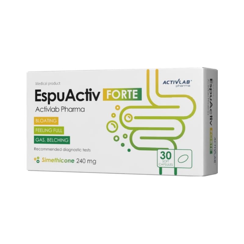 EspuActiv protiv nadutosti i vjetrova Activlab Pharma (30 kapsula)