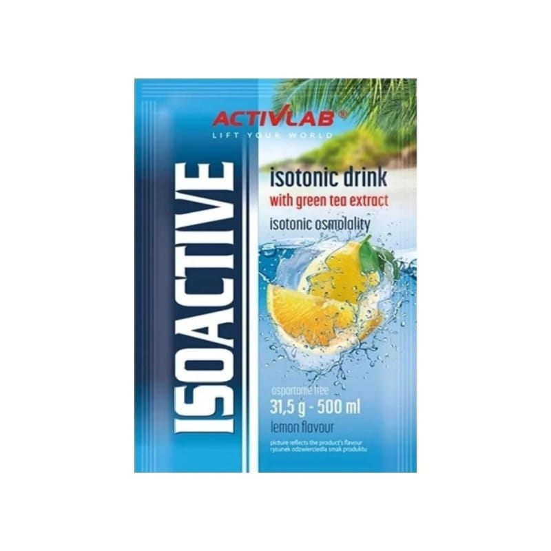 Izotonik u prahu Isoactive Activlab, limun (31,5 g)