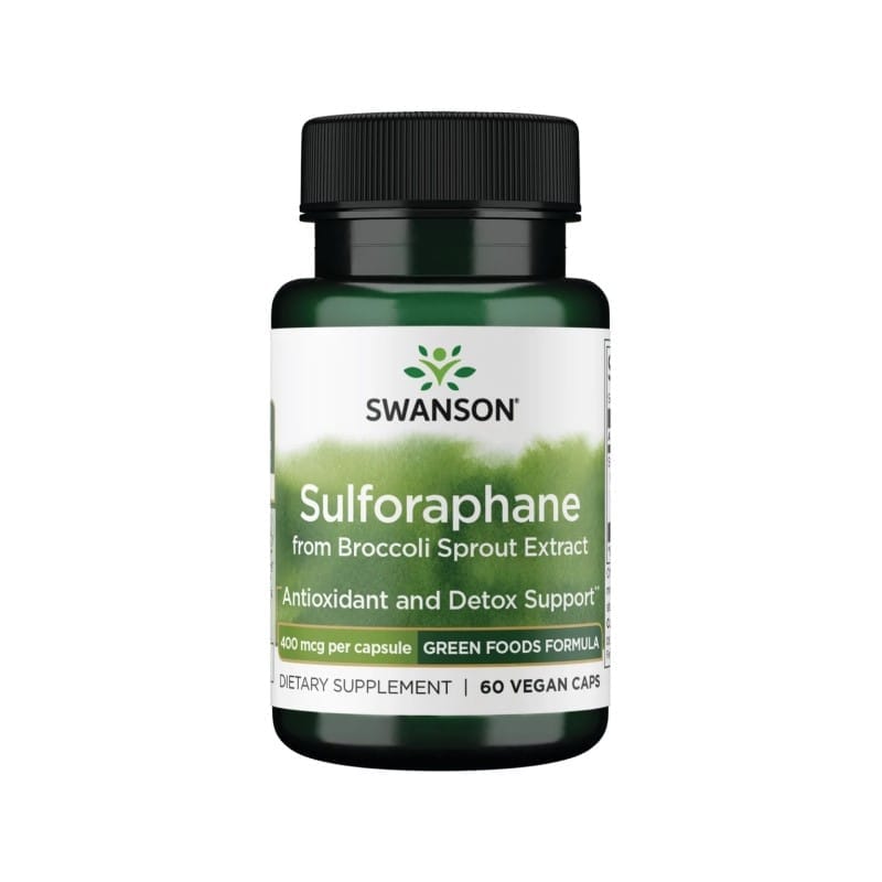 Sulforafan Swanson, 400 µg (60 kapsula)