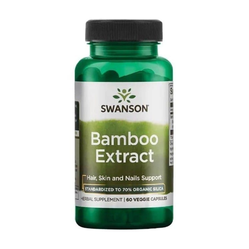 Ekstrakt bambusa Swanson, 300 mg (60 kapsula)