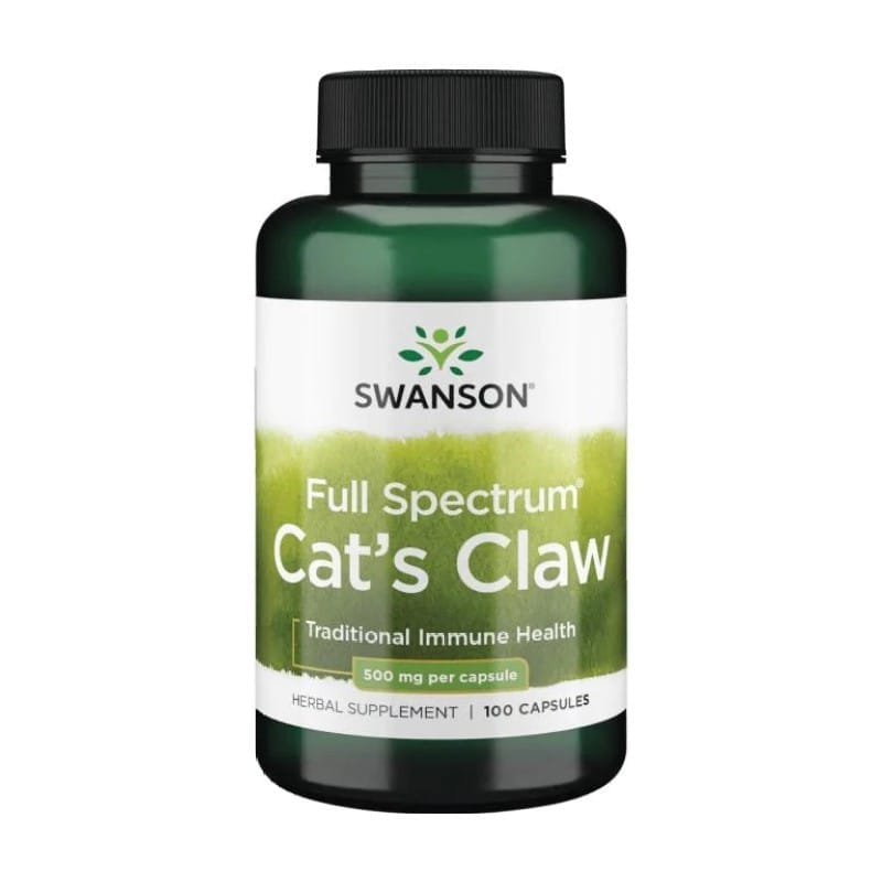 Mačja kandža Swanson, 500 mg (100 kapsula)