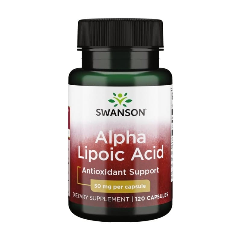 Alfa-lipoična kiselina Swanson, 50 mg (120 kapsula)