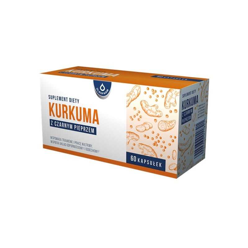 Kurkuma s crnim paprom Oleofarm (60 kapsula)