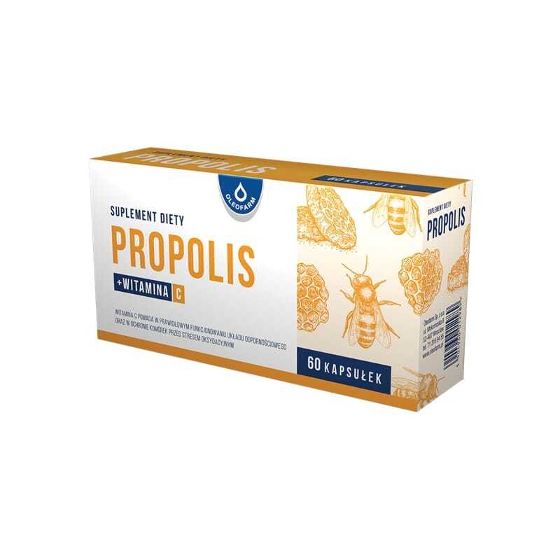 Propolis s vitaminom C Oleofarm (60 kapsula)