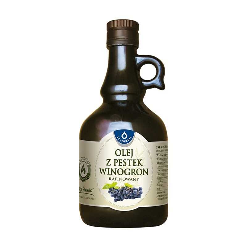 Ulje od grožđanih sjemenki, rafinirano Oleofarm (500 ml)