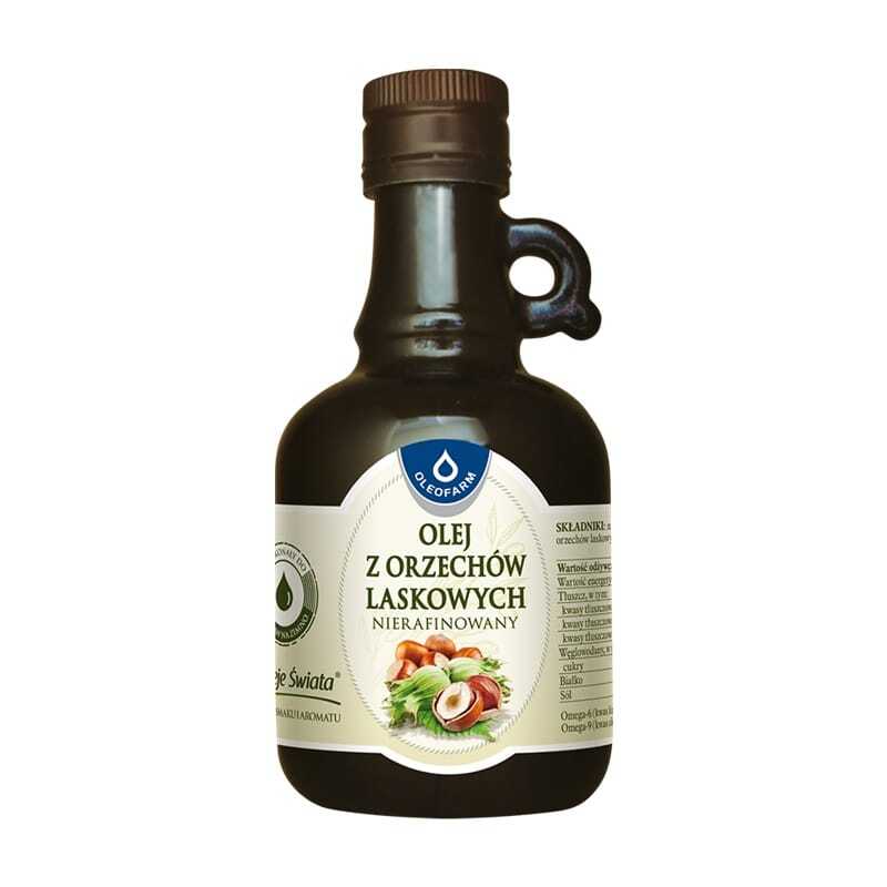 Ulje od lješnjaka, nerafinirano Oleofarm (250 ml)