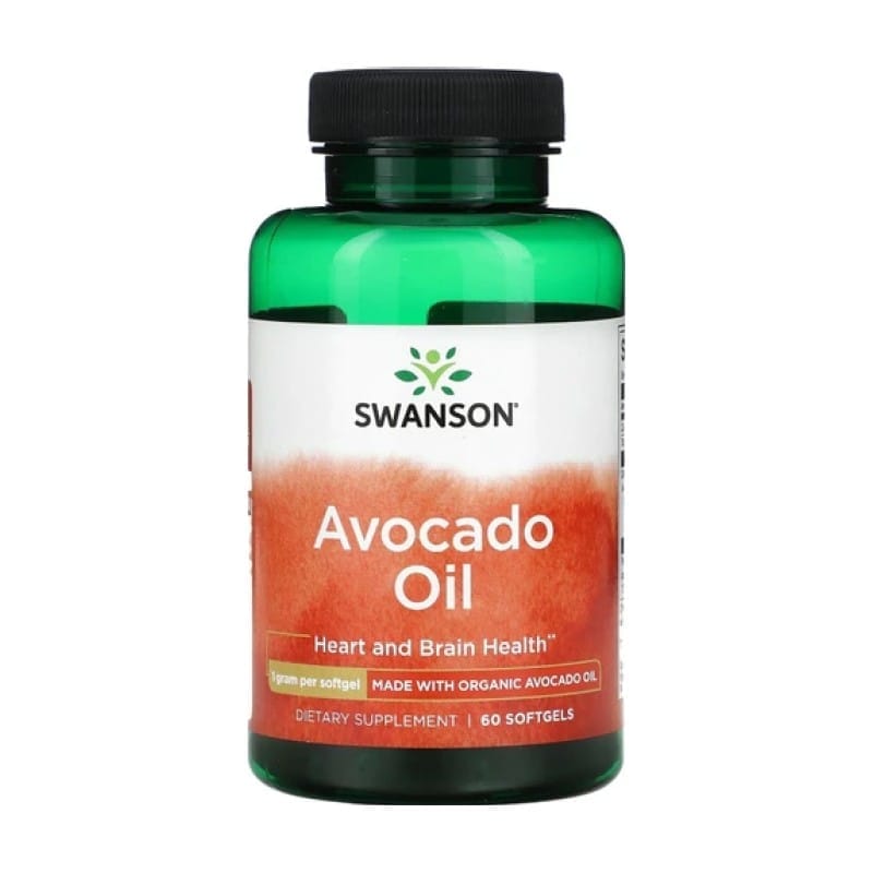 Ulje avokada Swanson, 1000 mg (60 mekih kapsula)