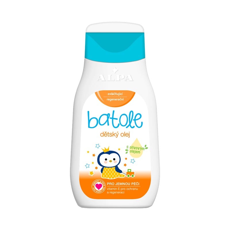 Ulje za djecu s vitaminom E i maslinovim uljem Alpa (200 ml)