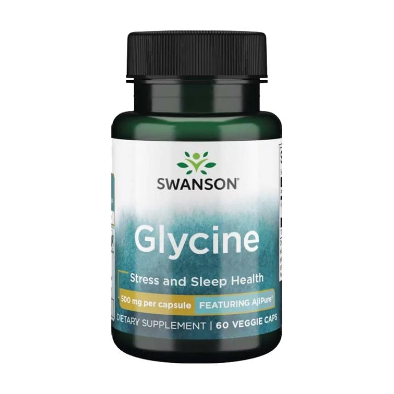 Glicin Swanson, 500 mg (60 kapsula)