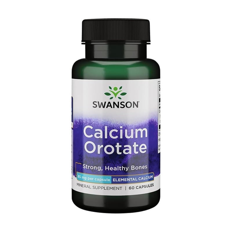Kalcijev orotat Swanson, 85 mg (60 kapsula)