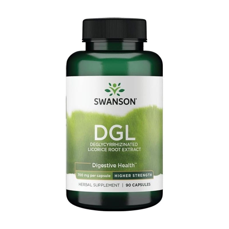 DGL – deglicirizirani ekstrakt korijena sladića Swanson, 700 mg (90 kapsula)