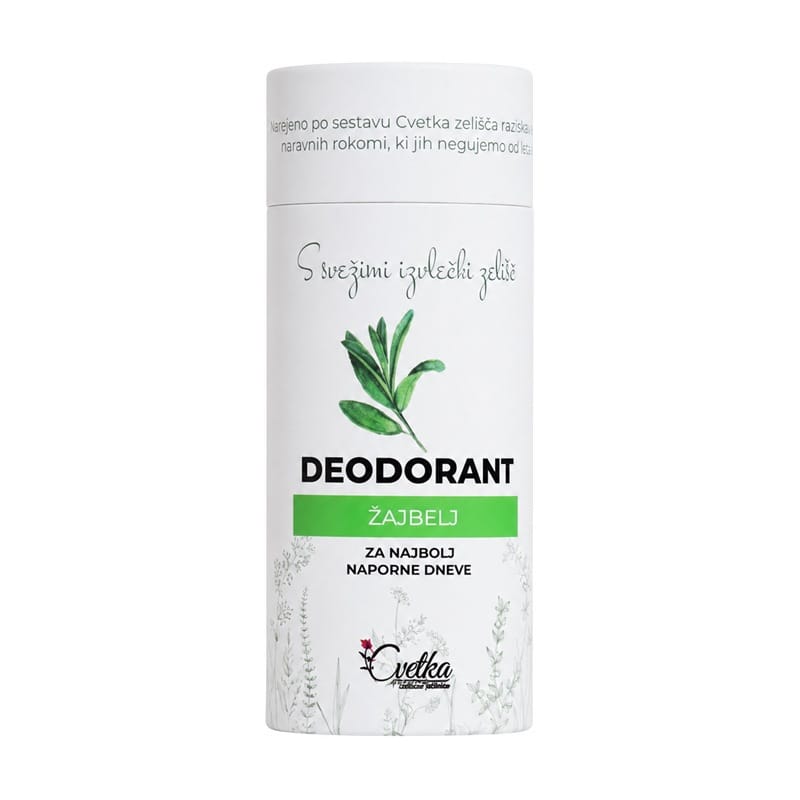 Bio biljni dezodorans Kadulja za sportaše Cvetka (50 ml)