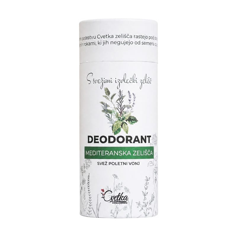 Bio biljni dezodorans Mediteransko bilje Cvetka (50 ml)