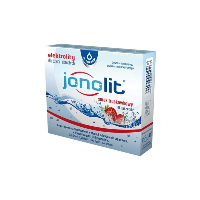 Jonolit – Elektroliti s okusom jagode Oleofarm (10 vrećica)