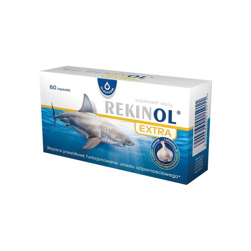 Ulje jetre morskog psa Rekinol extra Oleofarm (60 kapsula)