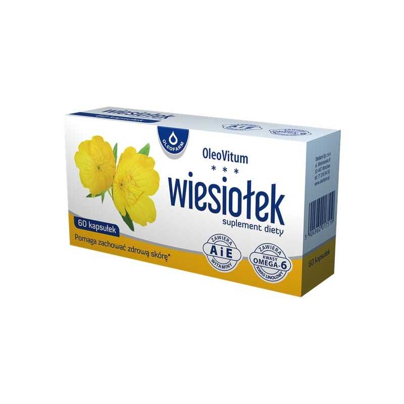 Ulje noćurka s vitaminima A i E Oleofarm (60 kapsula)
