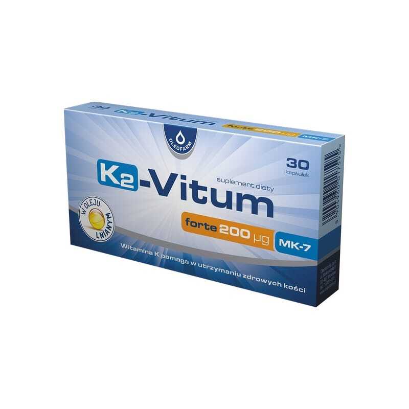 Vitamin K2 MK-7 Oleofarm, 200 µg (30 kapsula)