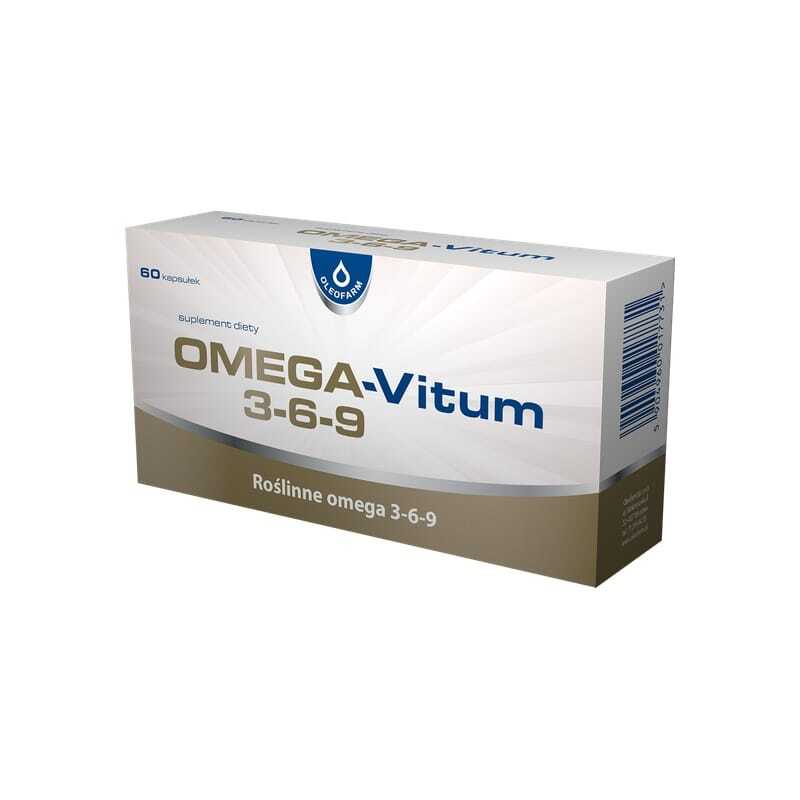 Omega-Vitum 3-6-9 s vitaminom E Oleofarm (60 kapsula)
