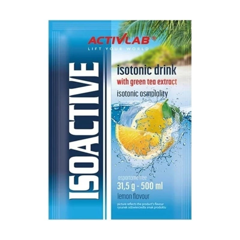 Izotonik u prahu Isoactive Activlab, limun (31,5 g)