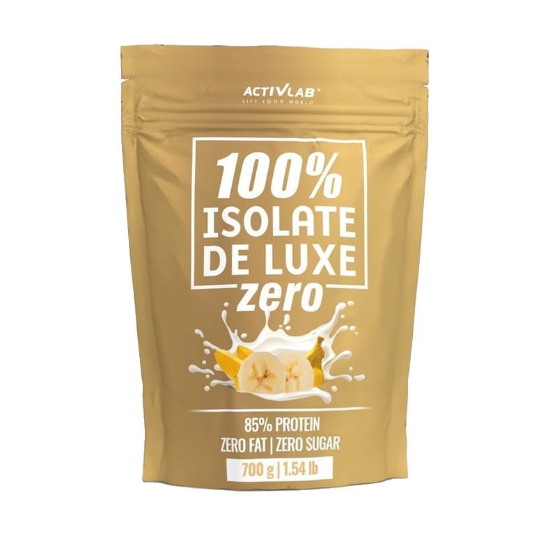 100% Isolate De Luxe proteini s okusom banane Activlab (700 g)