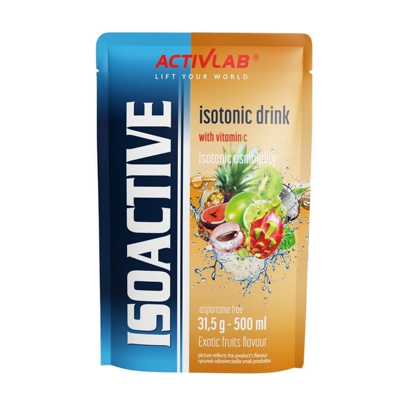 Izotonik u prahu Isoactive Activlab, egzotično voće (31,5 g)