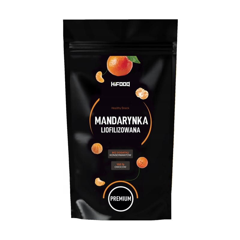 Mandarine u komadićima – liofilizirane HiFOOD (100 g)