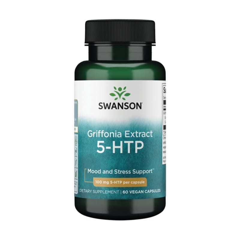 5-HTP iz grifonije Swanson, 100 mg (60 kapsula)