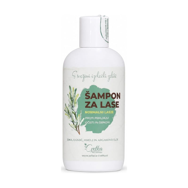 Šampon za normalnu kosu Cvetka (250 ml)