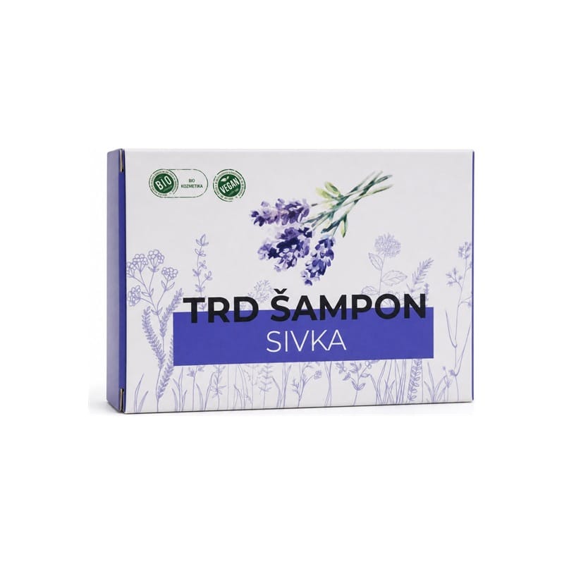 Bio kruti šampon s lavandom Cvetka (100 g)