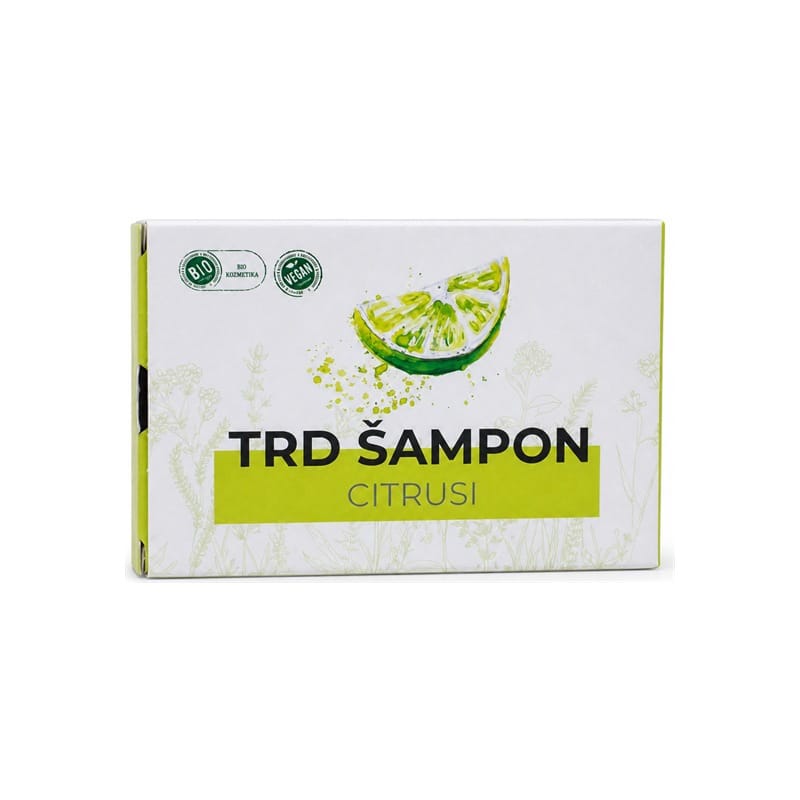 Bio tvrdi šampon s citrusima Cvetka (100 g)