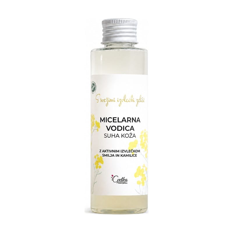Micelarna vodica s kamilicom Cvetka (125 ml)