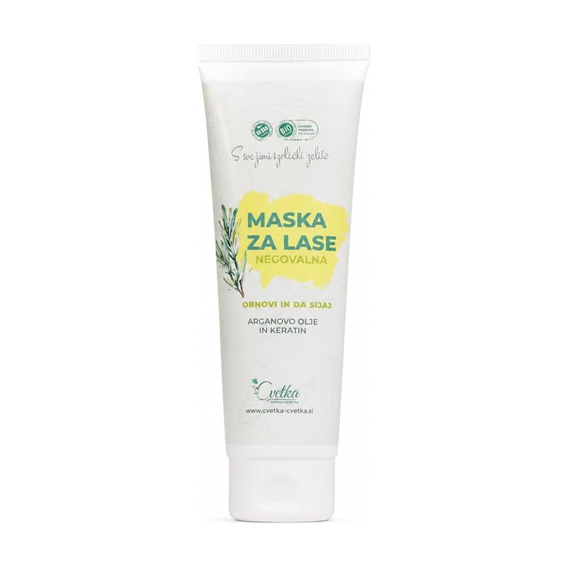 Maska za njegu kose Cvetka (125 ml)