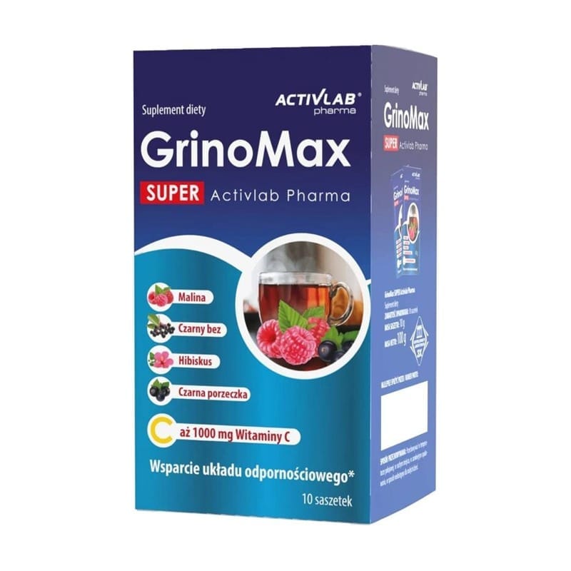 Napitak za imunitet – GrinoMax Super Activlab Pharma (10 vrećica)