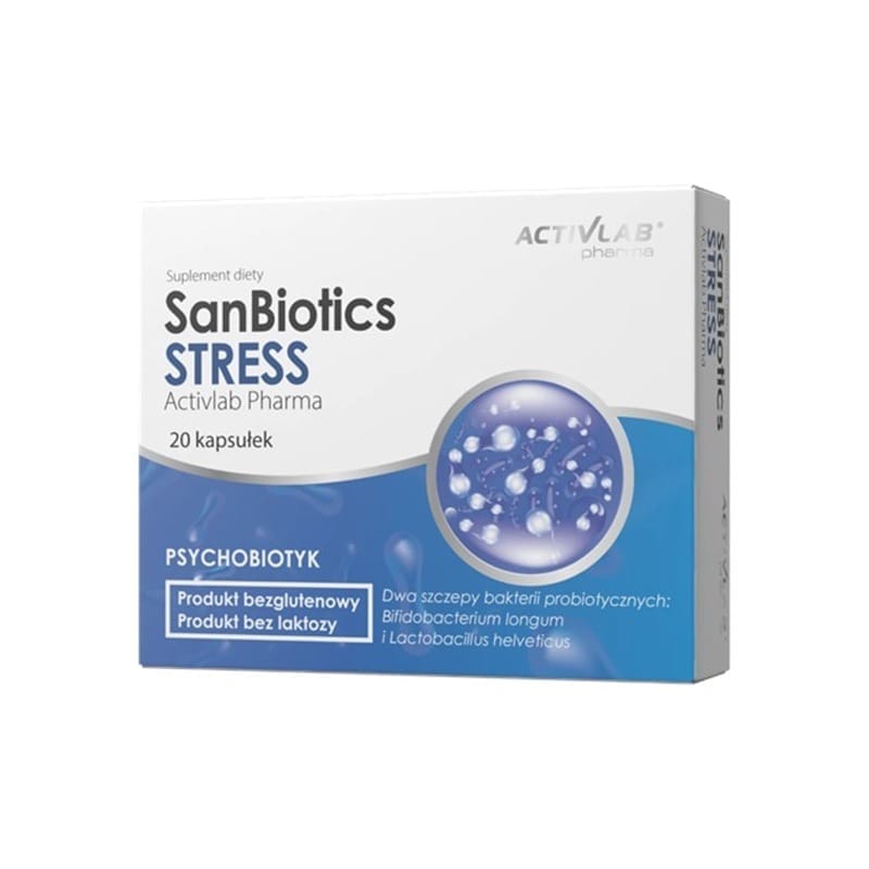 Psihobiotik SanBiotics Stress Activlab Pharma (20 kapsula)