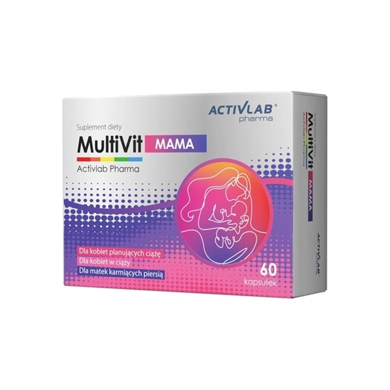 Multivitamini za trudnice MultiVit Mama Activlab Pharma (60 kapsula)