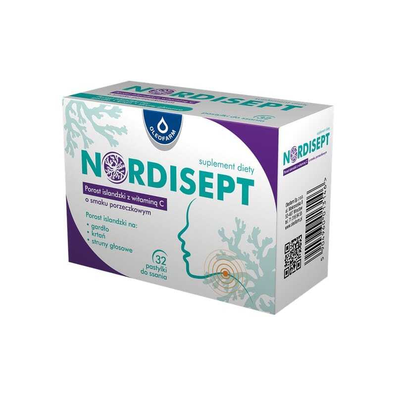 Pastile za grlo Nordisept Oleofarm (32 pastile)