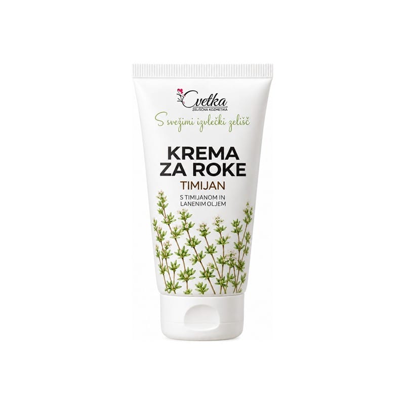 Krema za ruke majčina dušica Cvetka (50 ml)