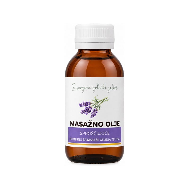 Opuštajuće masažno ulje Cvetka (125 ml)