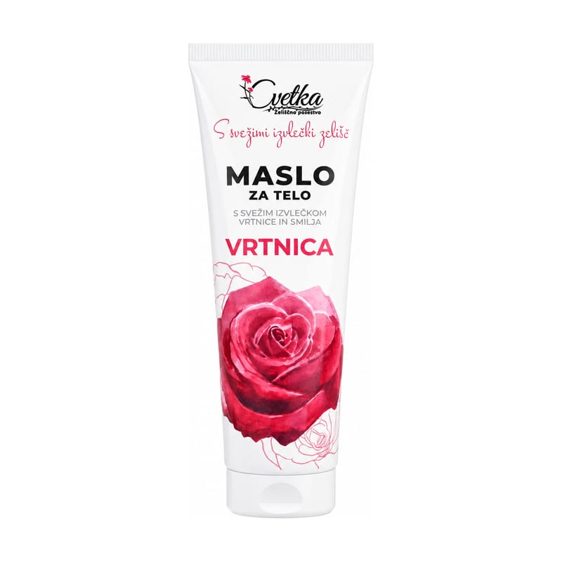 Maslac za tijelo Ruža Cvetka (125 ml)