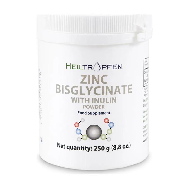 Cinkov bisglicinat s inulinom u prahu Heiltropfen (250 g)