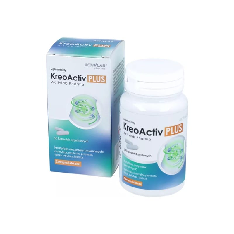 Probavni enzimi – KreoActiv Plus Activlab Pharma (50 kapsula)